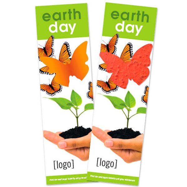 Seed Paper Shape Bookmark 3
