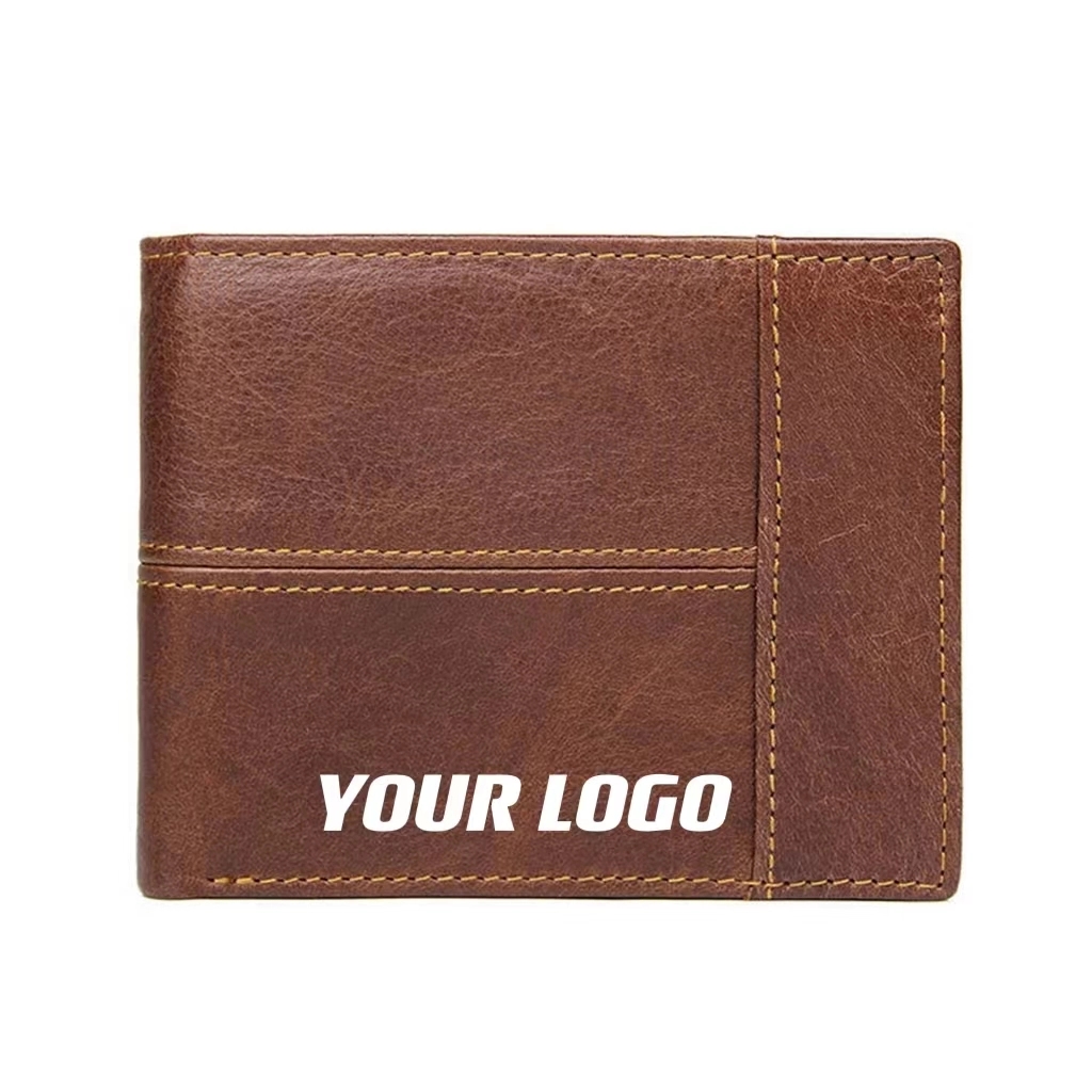 Custom Genuine Leather Wallet For Men Women 2