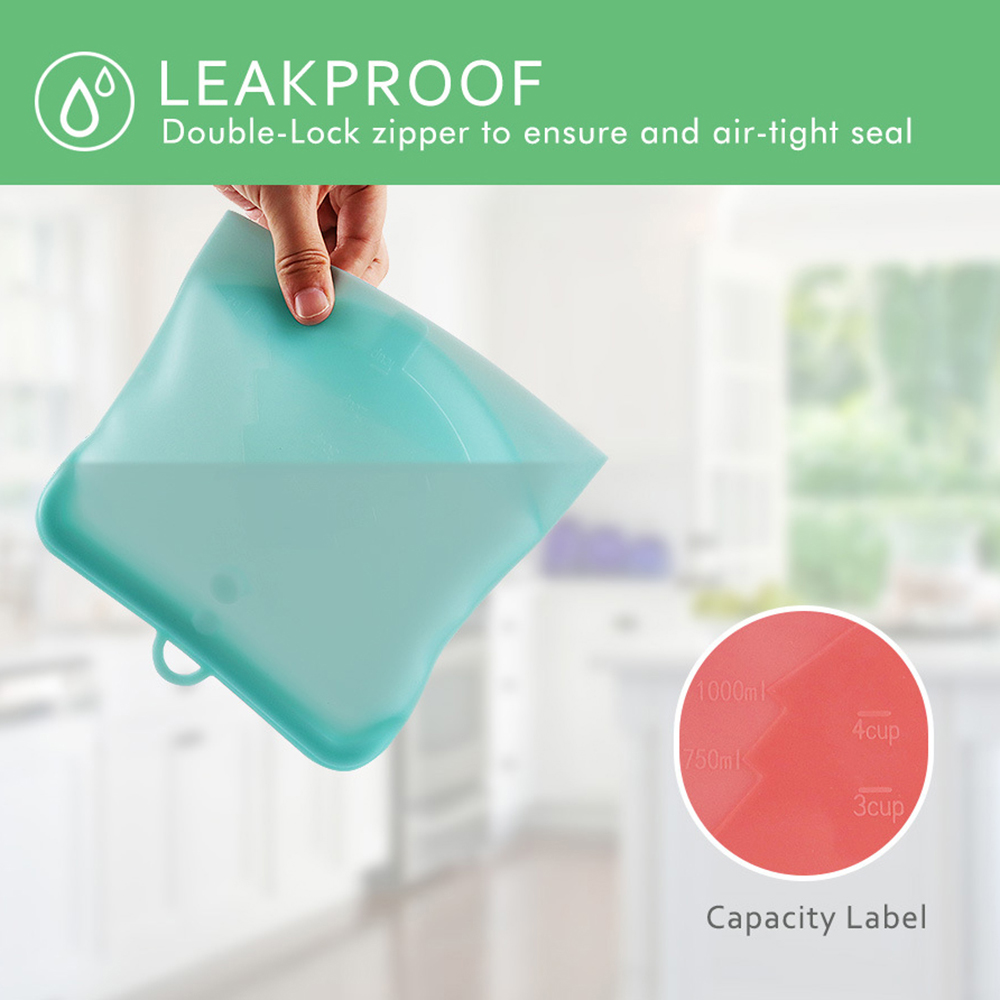 17Oz Reusable Food Fresh Bag 4