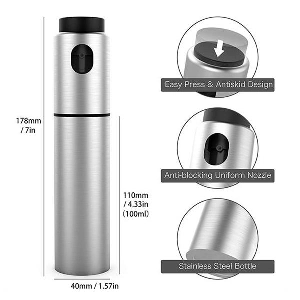 Stainless Steel Cooking Oil Sprayer Bottle 2