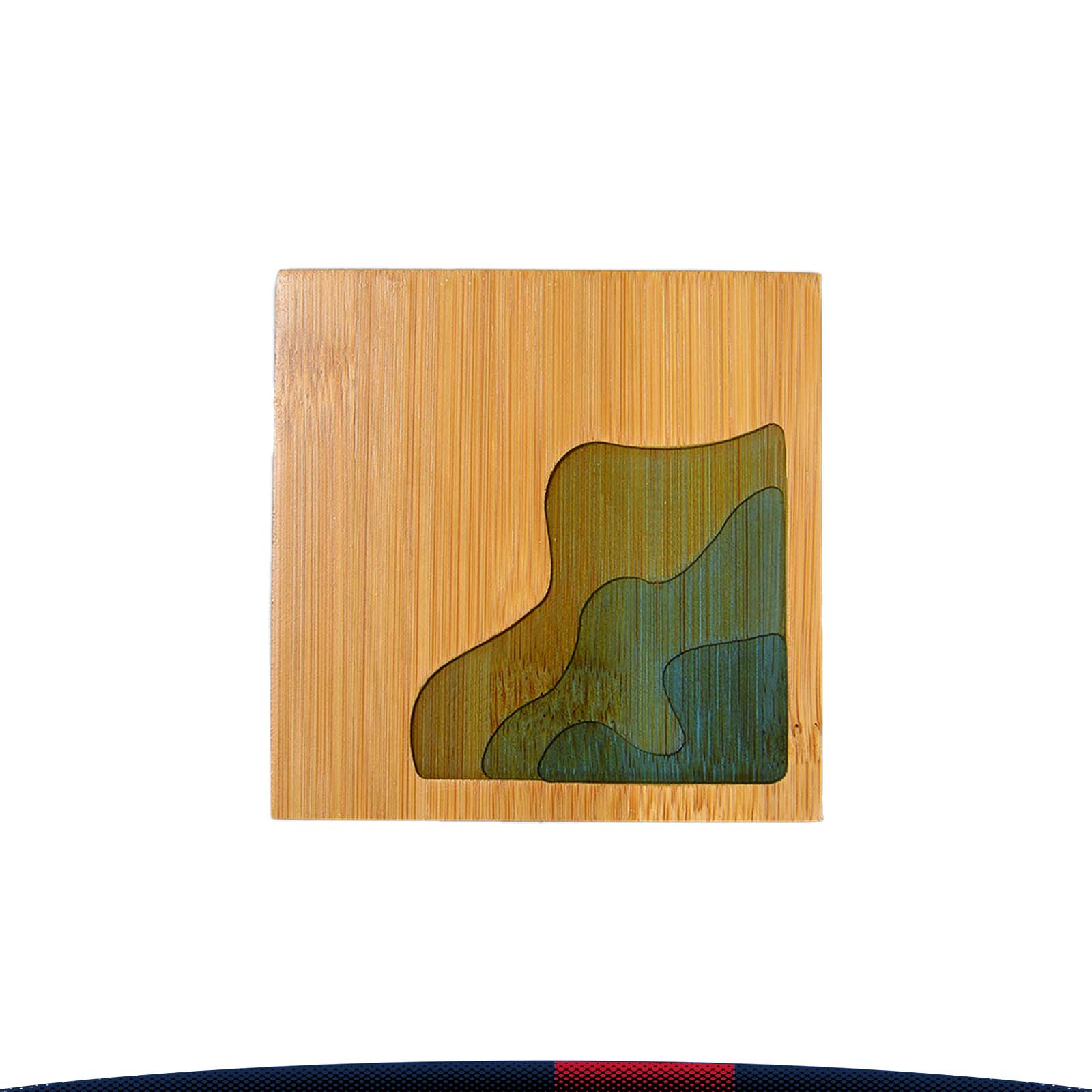 Bamboo Teacup mat 4