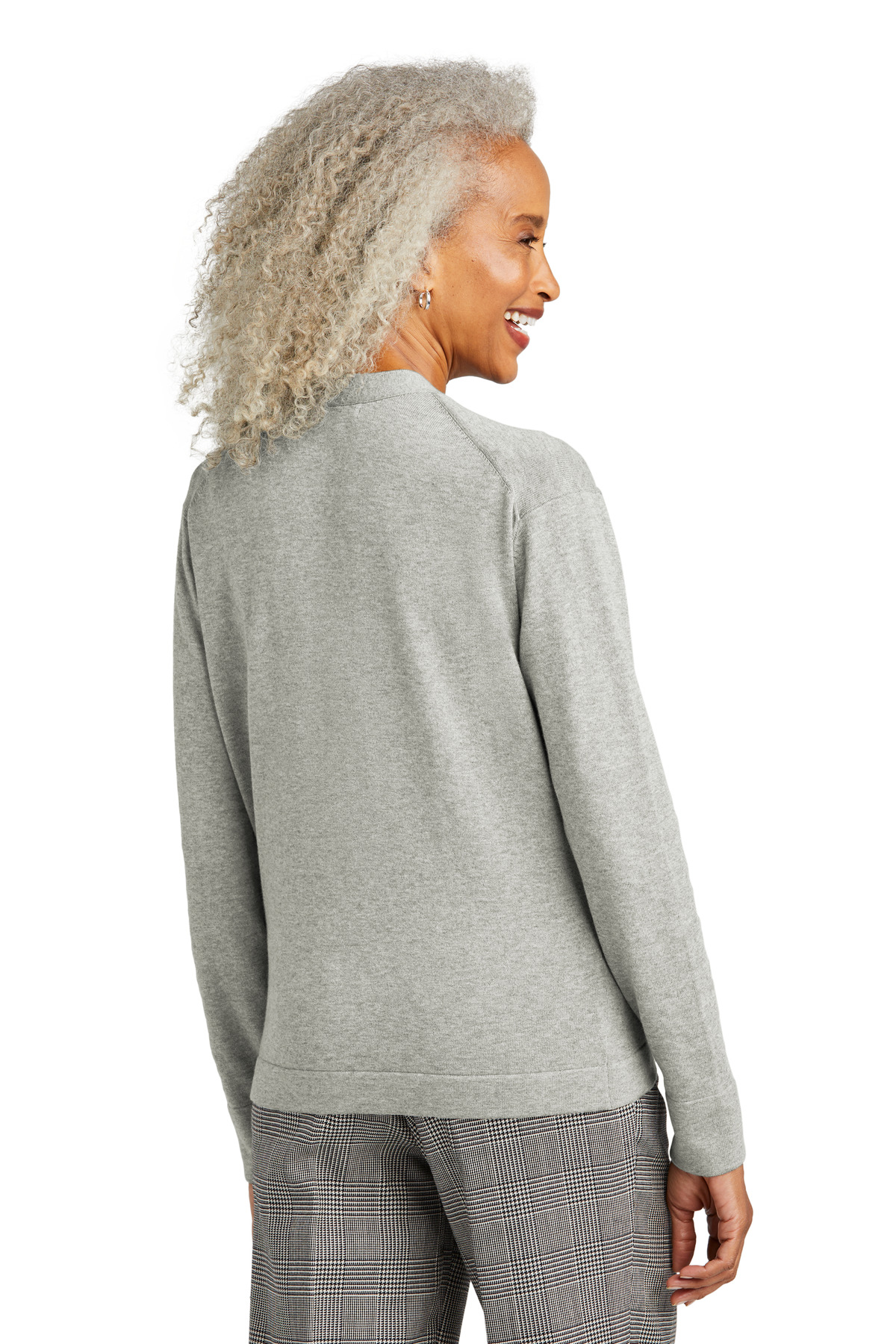 Brooks Brothers Women's Cotton Stretch Cardigan Sweater BB18405 12