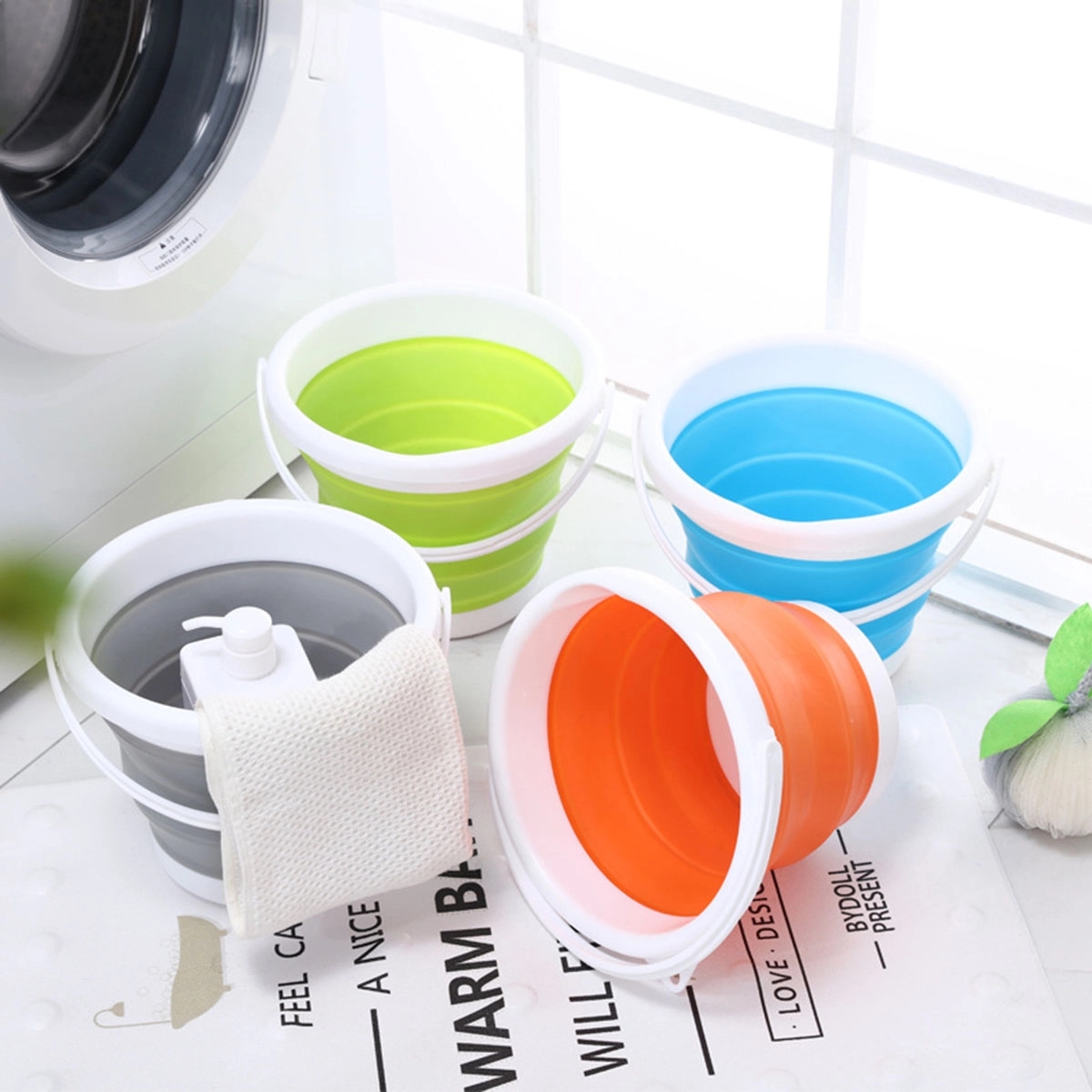 Indoor And Outdoor Collapsible Bucket 3L 3