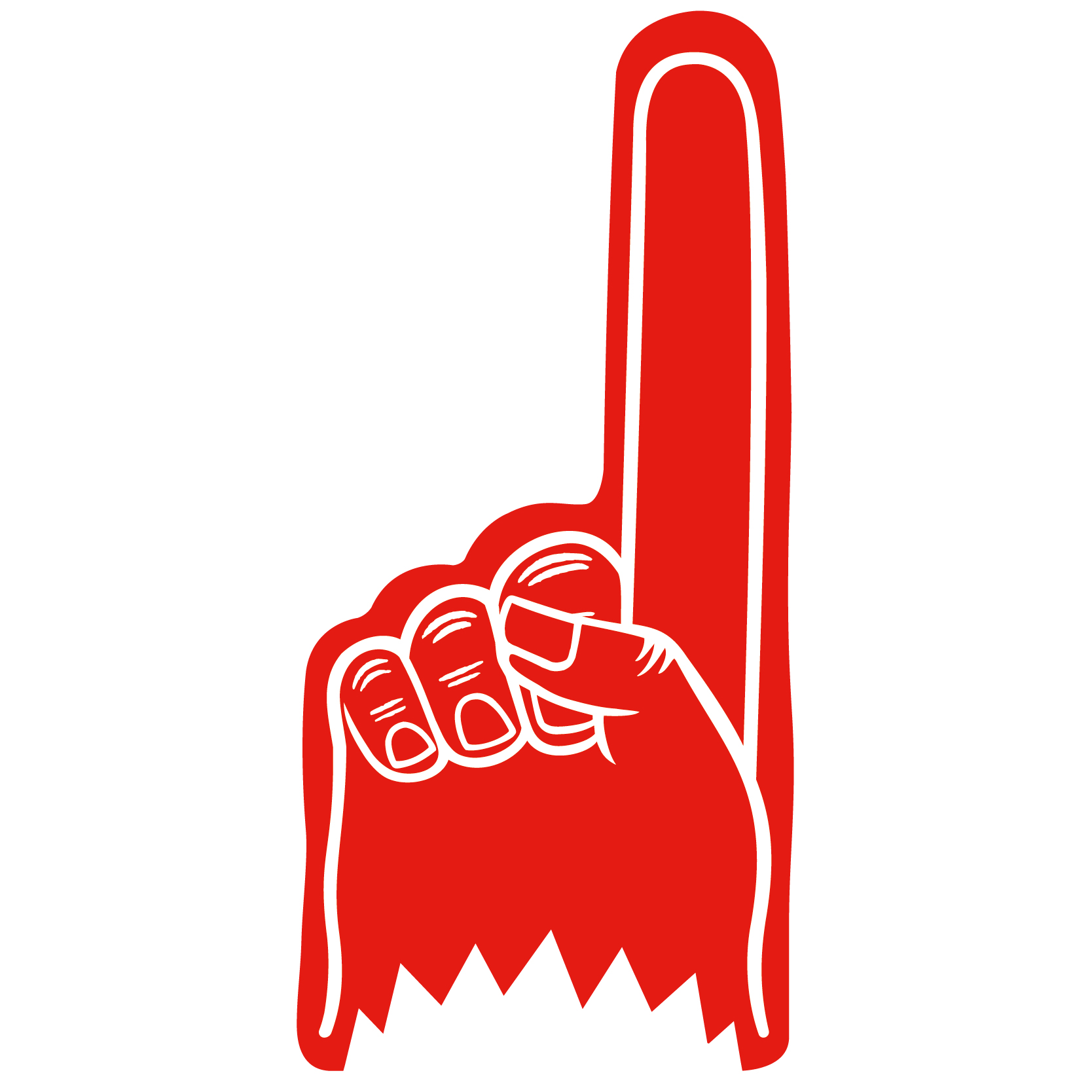Shark Bite Foam Hand 25