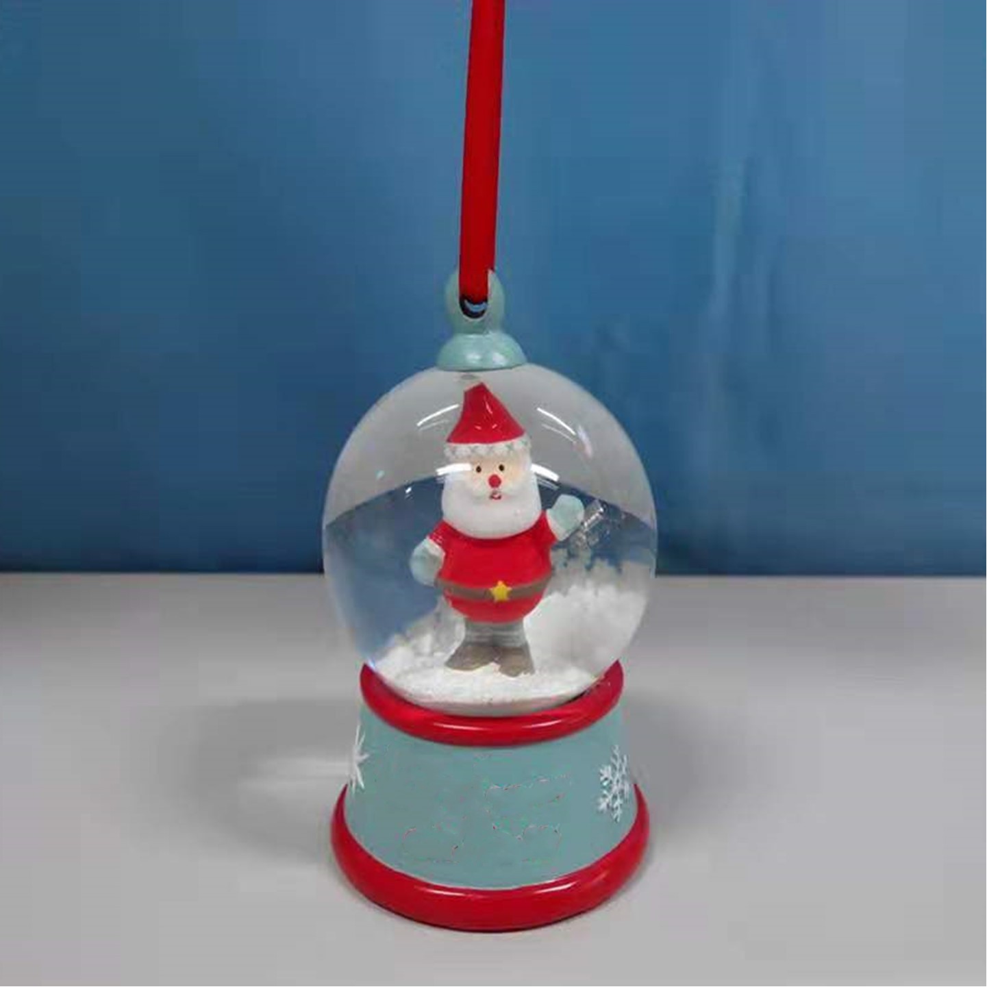Hand Made Snow Globe Ornament 3