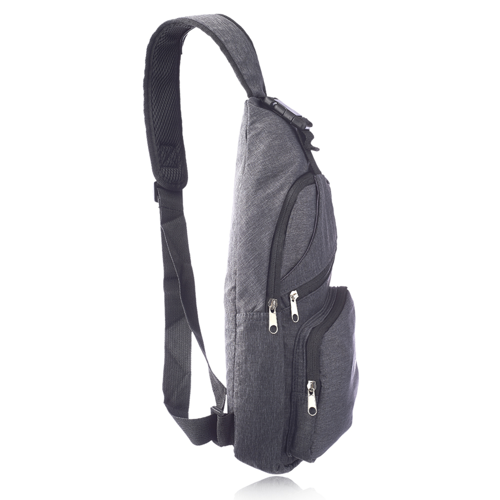 Polyester 190T Sling Crossbody Bag - 9.5"W x 15"H x 2.5"D 5