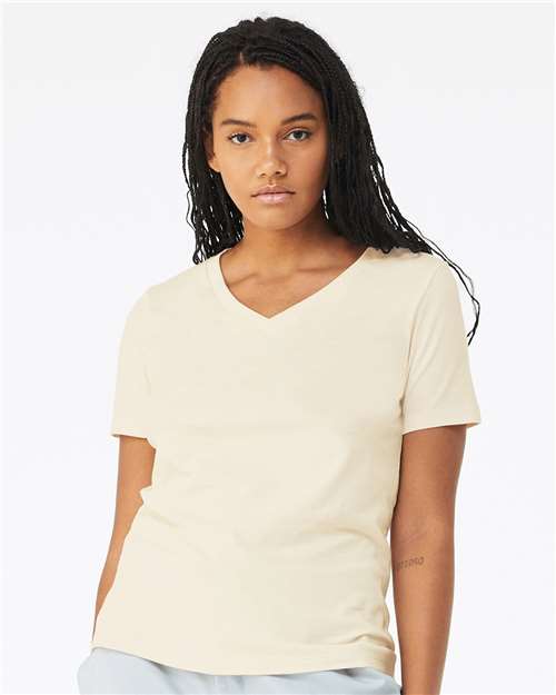 Women's Relaxed Jersey V-Neck Tee - 6405 97