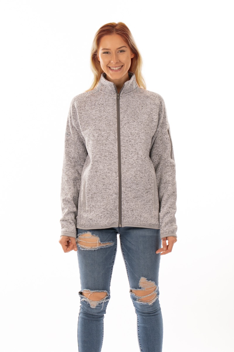 Burnside Ladies' Sweater Knit Jacket 2