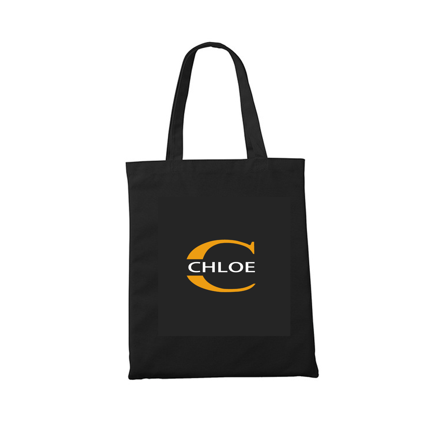 Canvas Shopping Tote Bag, custom tote bag with logo imprint 1