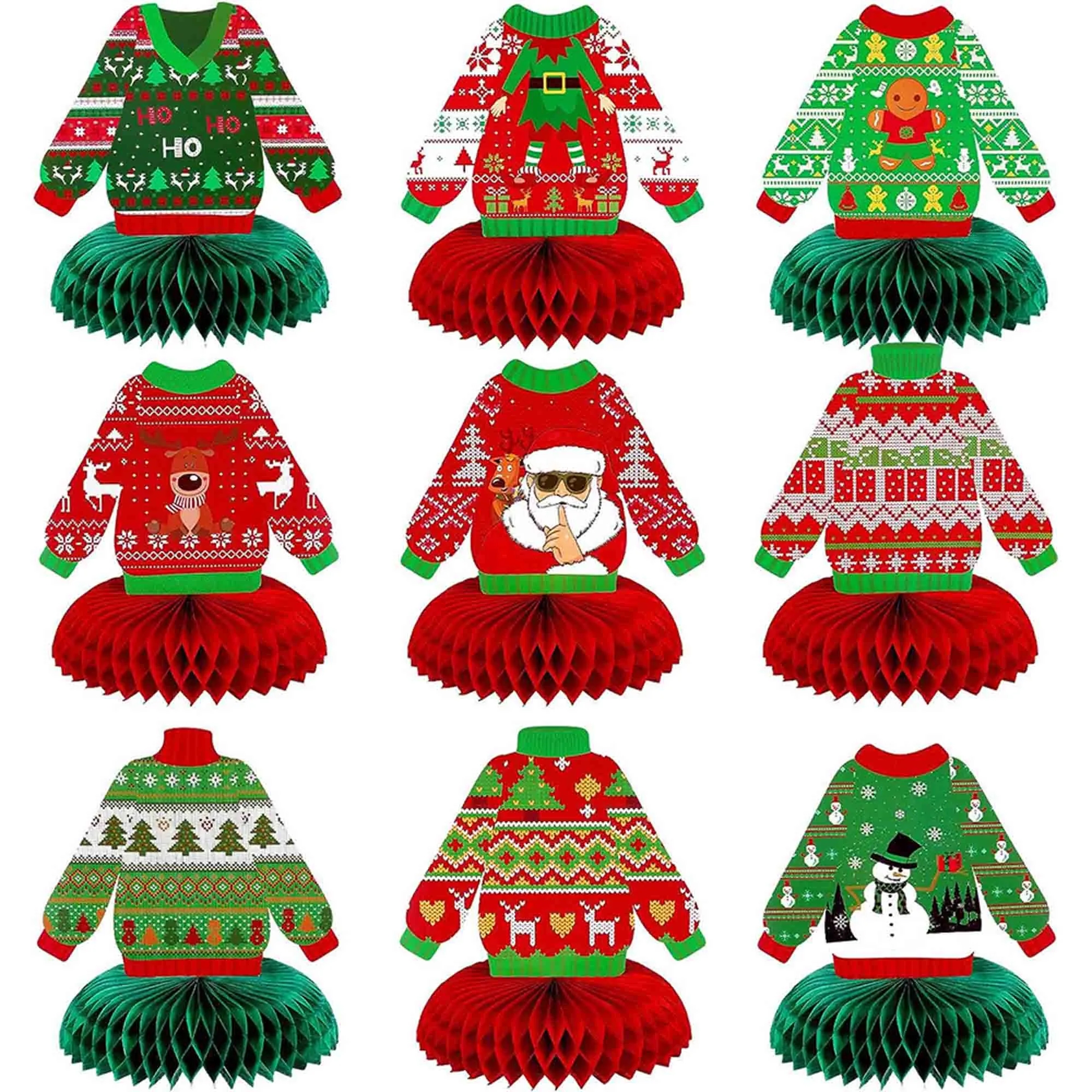 Custom 3D Honeycomb Centerpieces Ornaments Table Decoration 6
