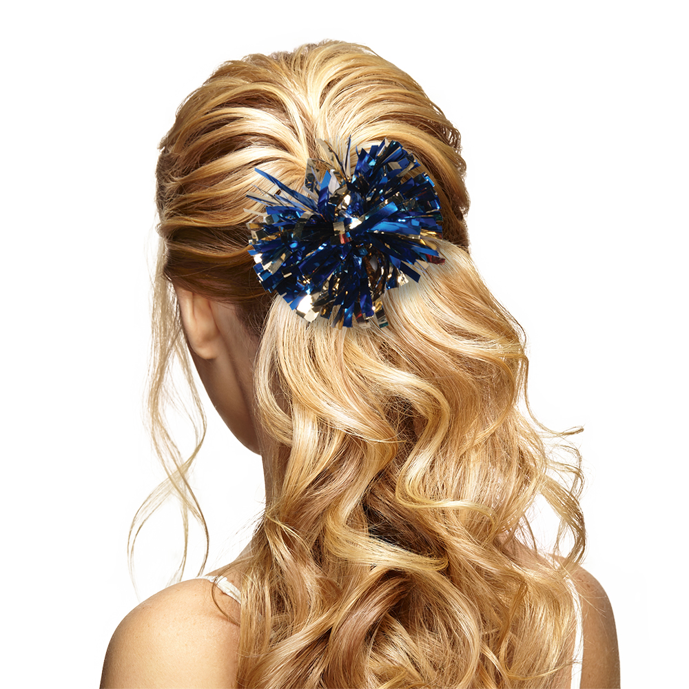 Metallic Hair Pom 8