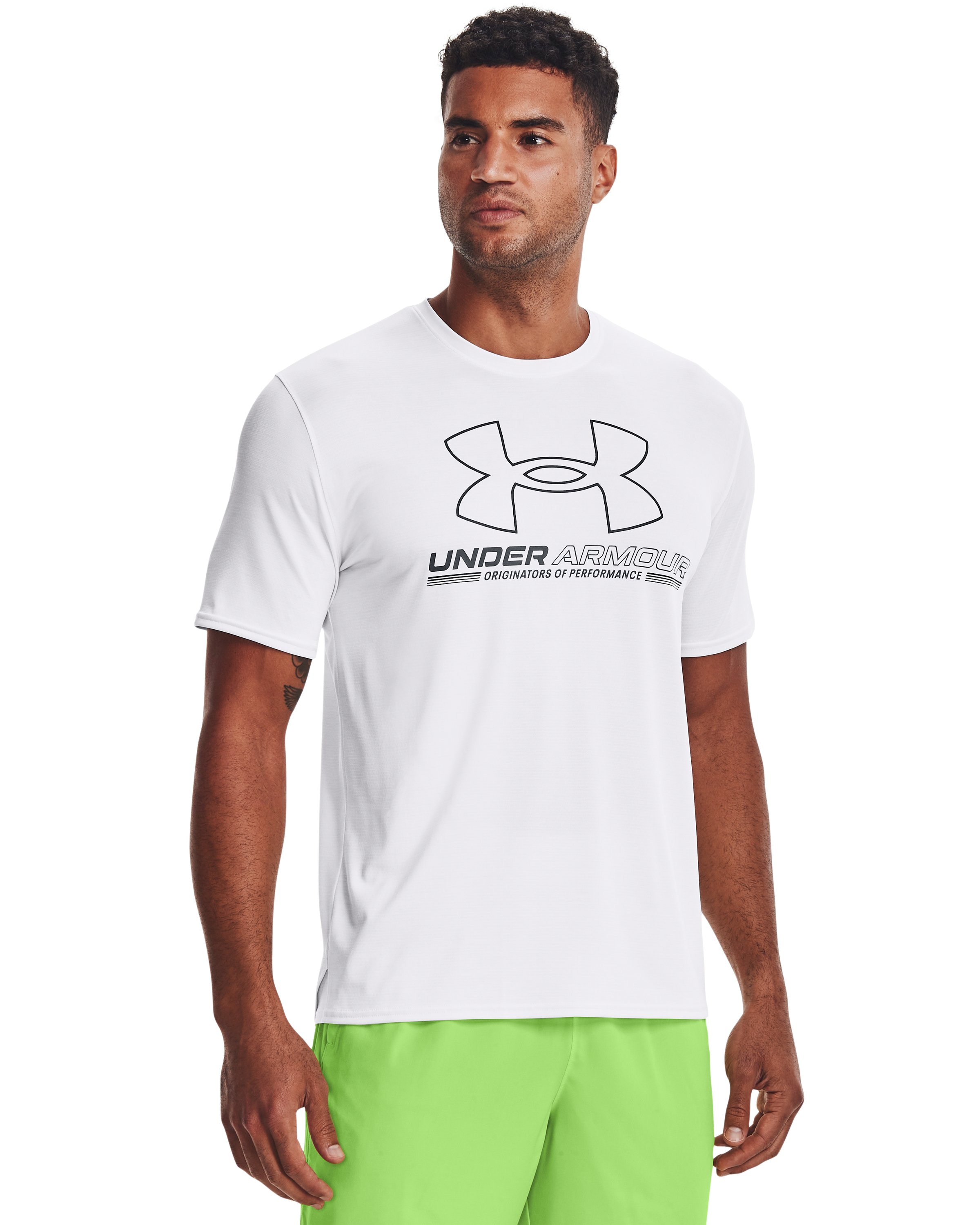 UA Vent Graphic Men's Training Short Sleeve 6