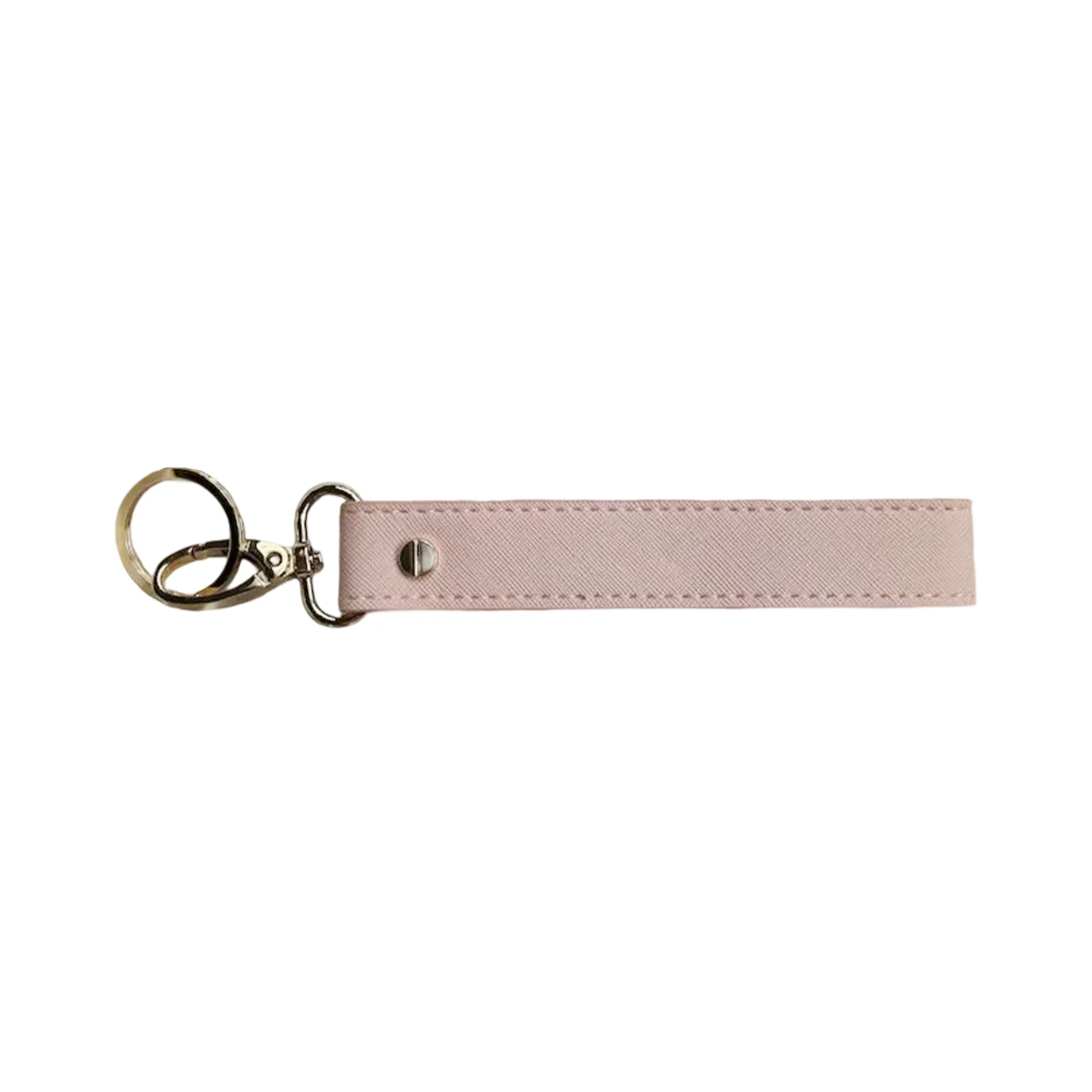Simple PU Leather Car Keychain with Durable Strap 2