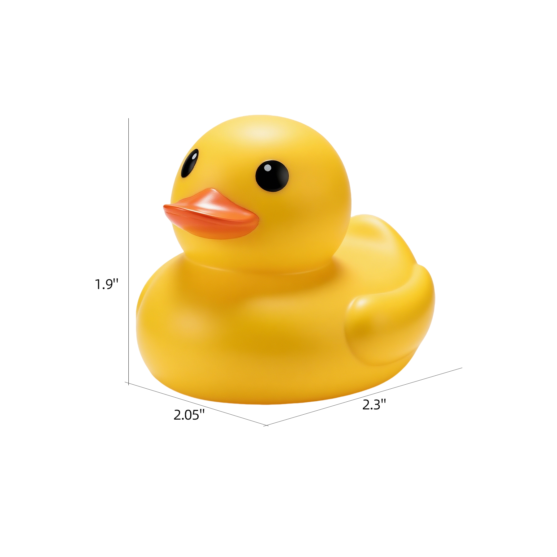 2'' Rubber Ducks Bath Toy 9