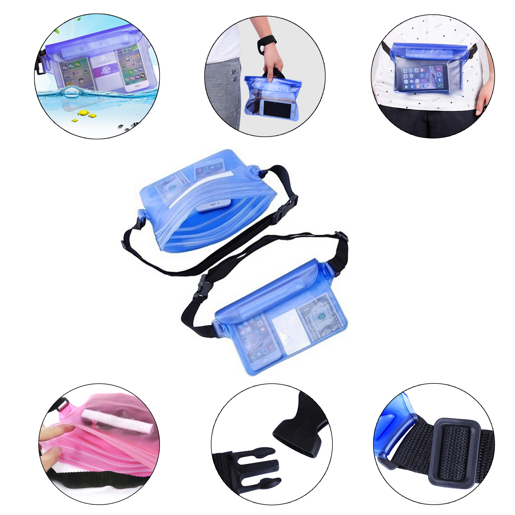 PVC Waterproof Waist Bag 3