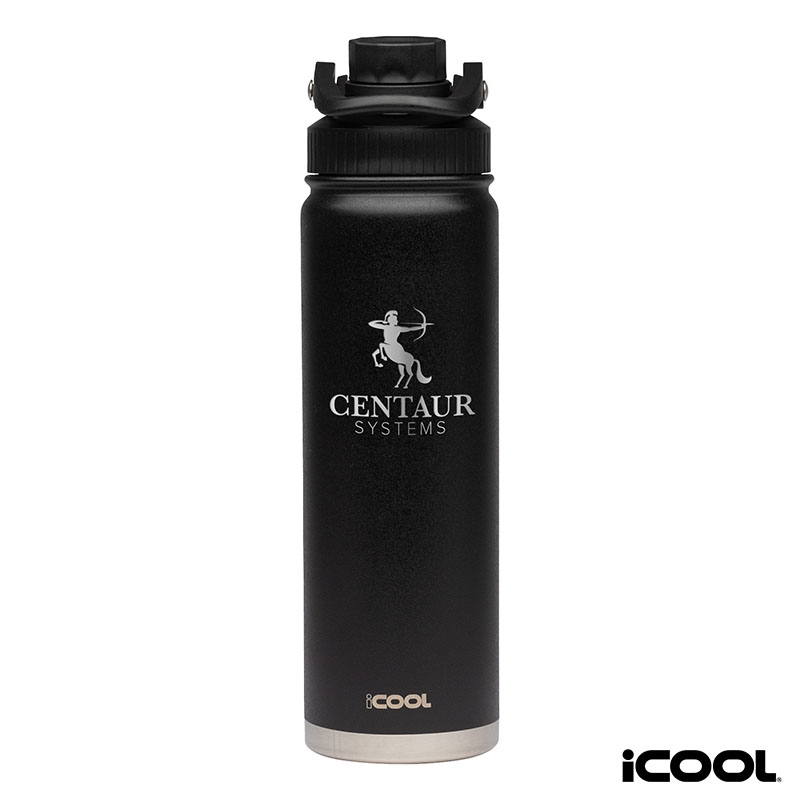 iCOOL® Durango 24 oz. Double Wall, Stainless Steel Water Bottle 12