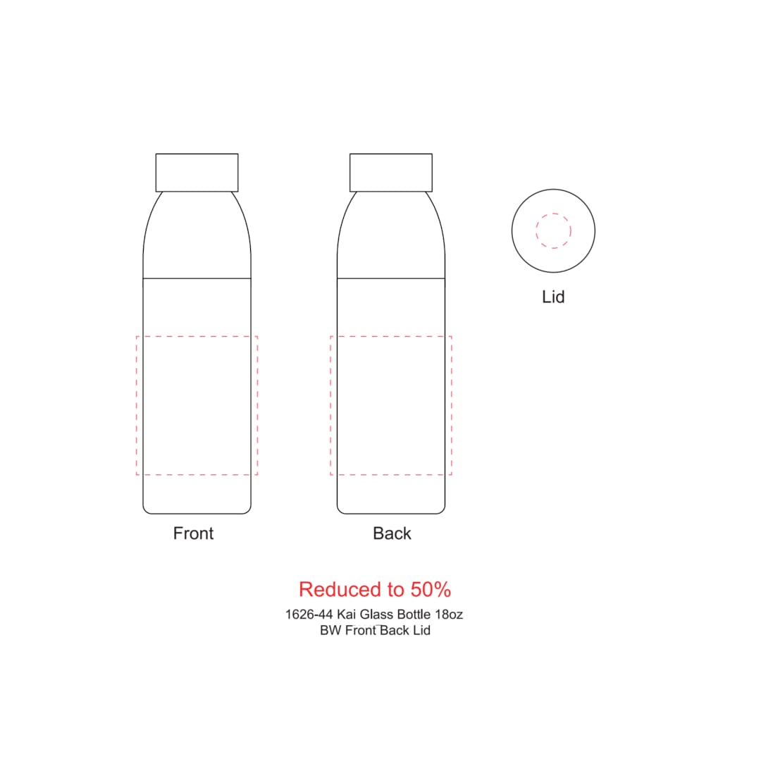 Kai Glass Bottle 18oz 2