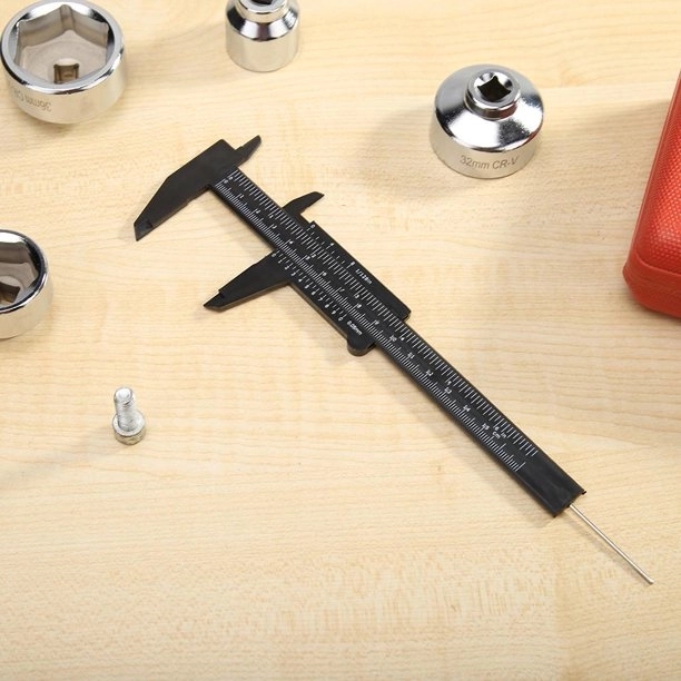 6" Double Scale Plastic Caliper 3