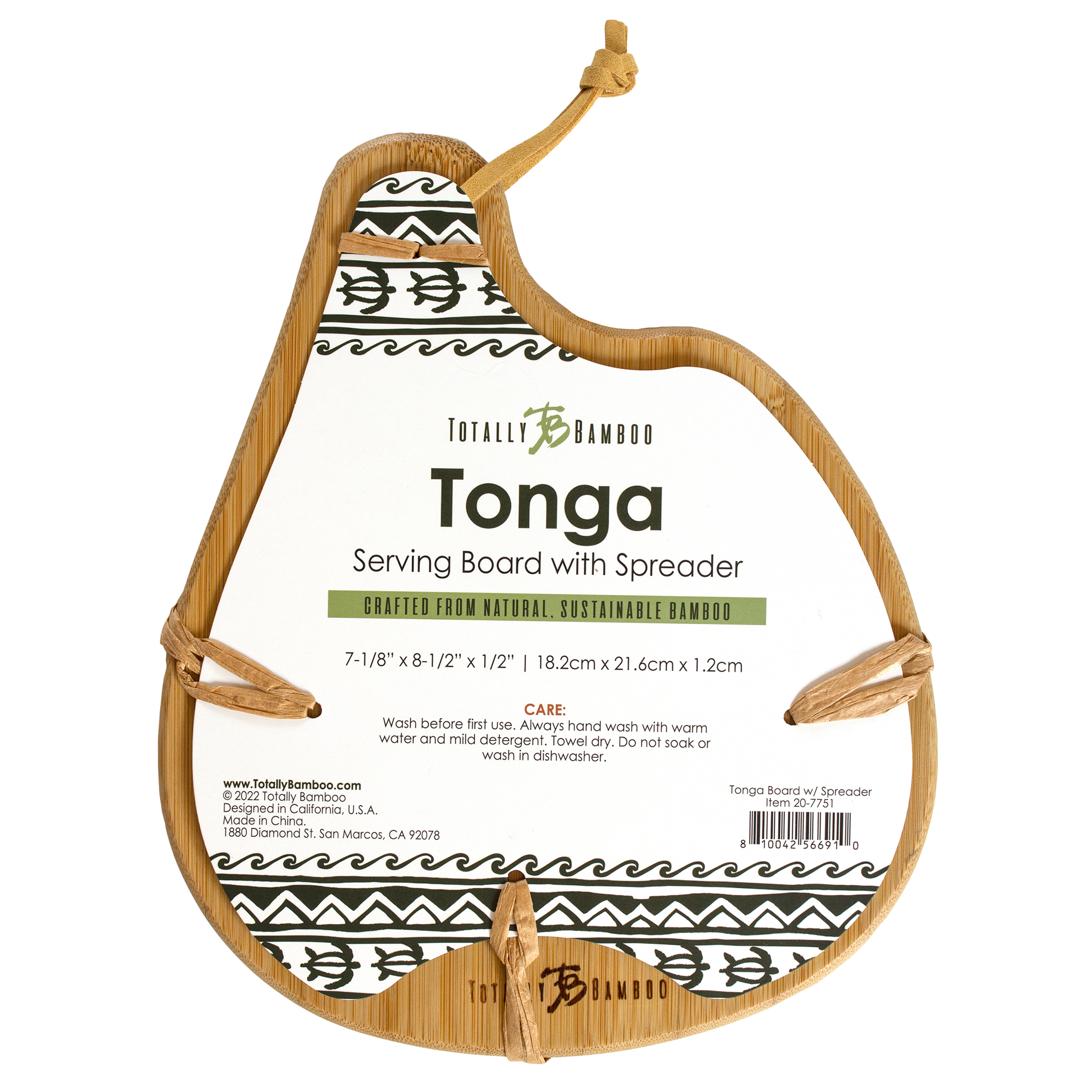 Tonga Serving Board and Spreader 8