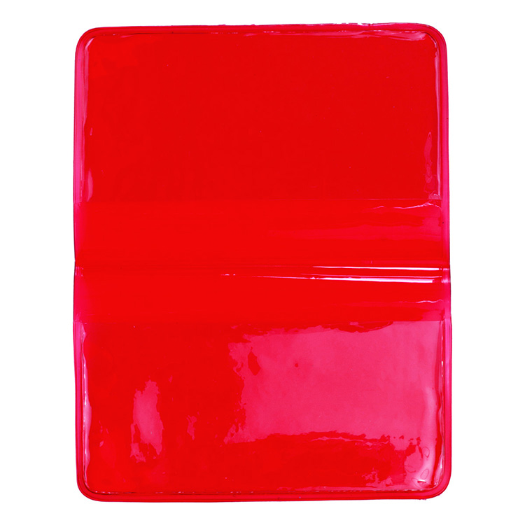 3" W x 2-1/4"H "Majorca" Fold Over Wallet Style Colorful Vinyl Pouch 5