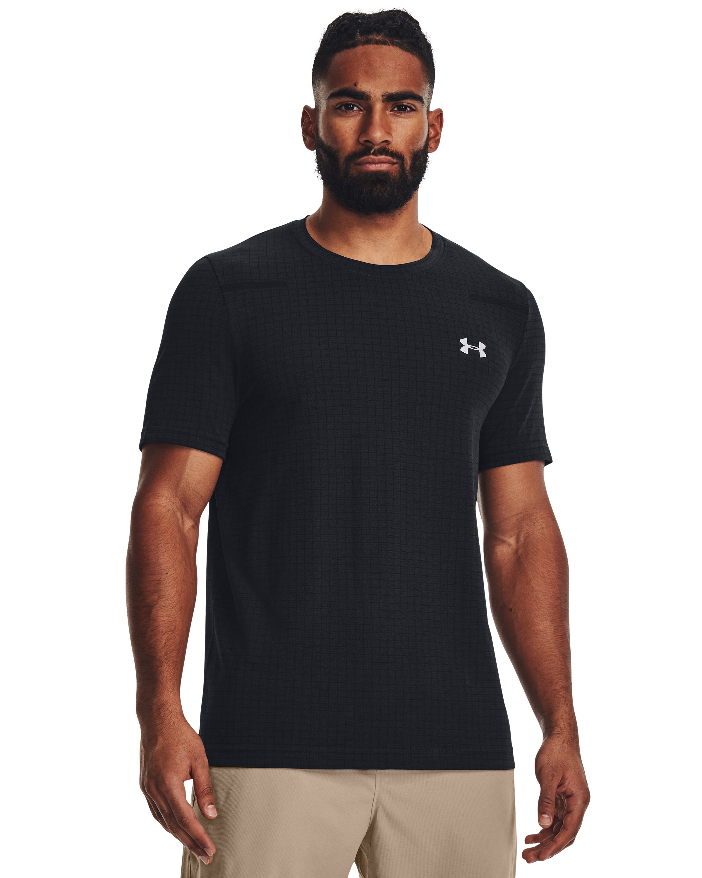 UA Seamless Grid Men's Short Sleeve 31