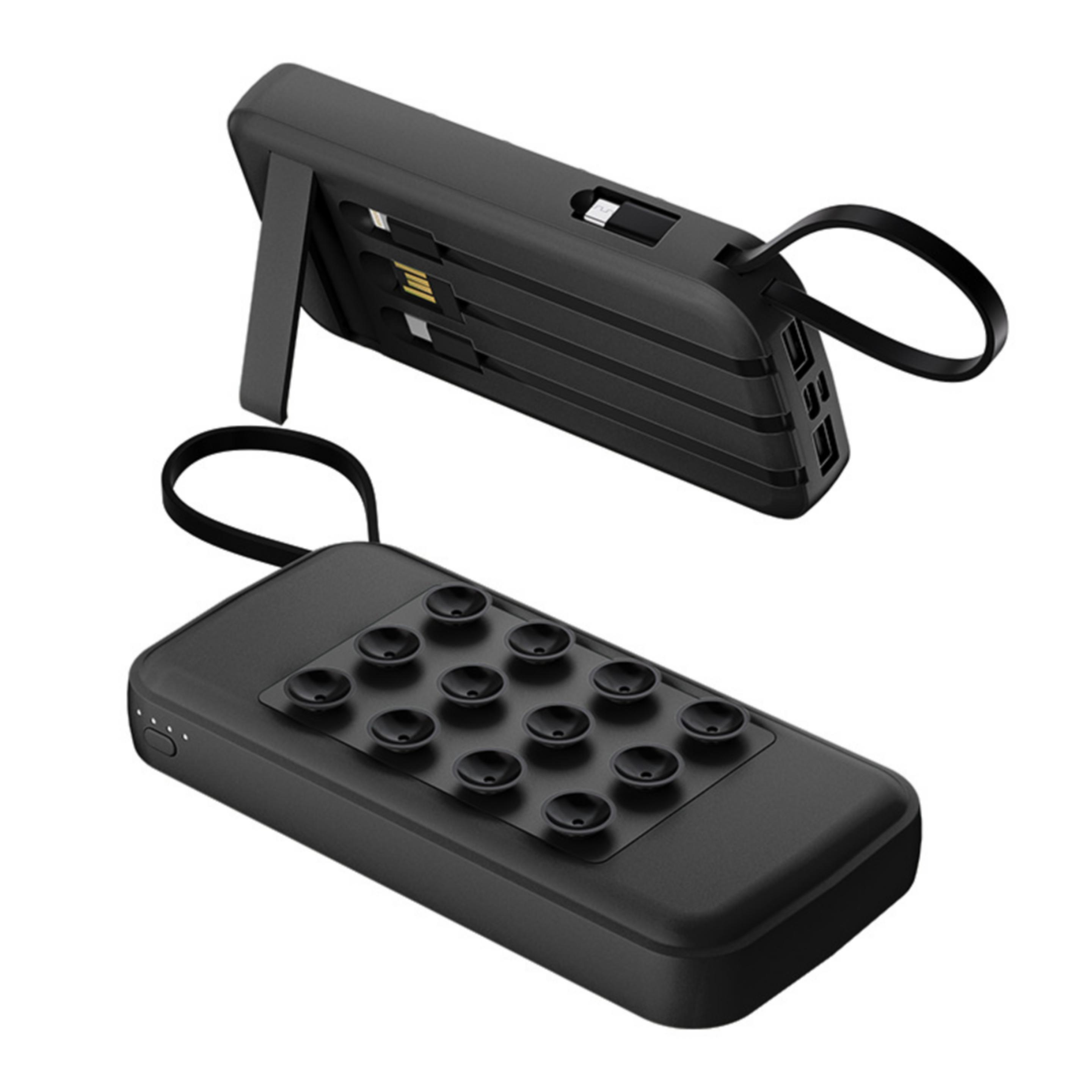 Power bank with suction cup and stand 3