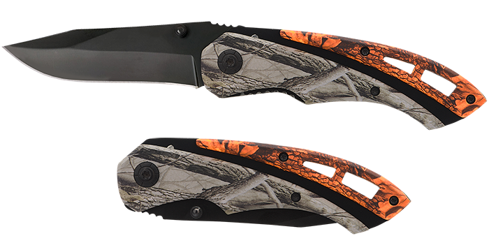 Blaze 2-Tone Hunter Camo Knife 3