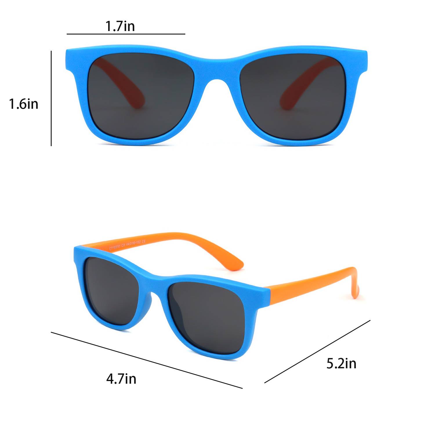 Kids UV 400 Neon Color Sunglasses 5