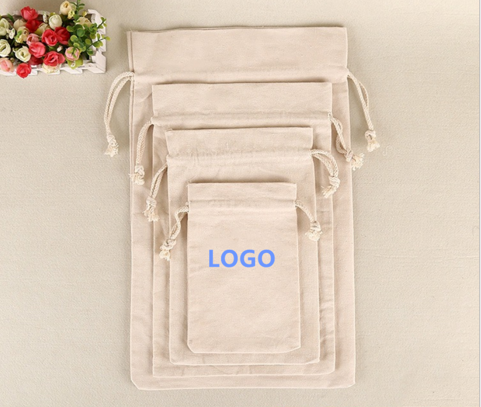 Cotton Drawstring Bag 1