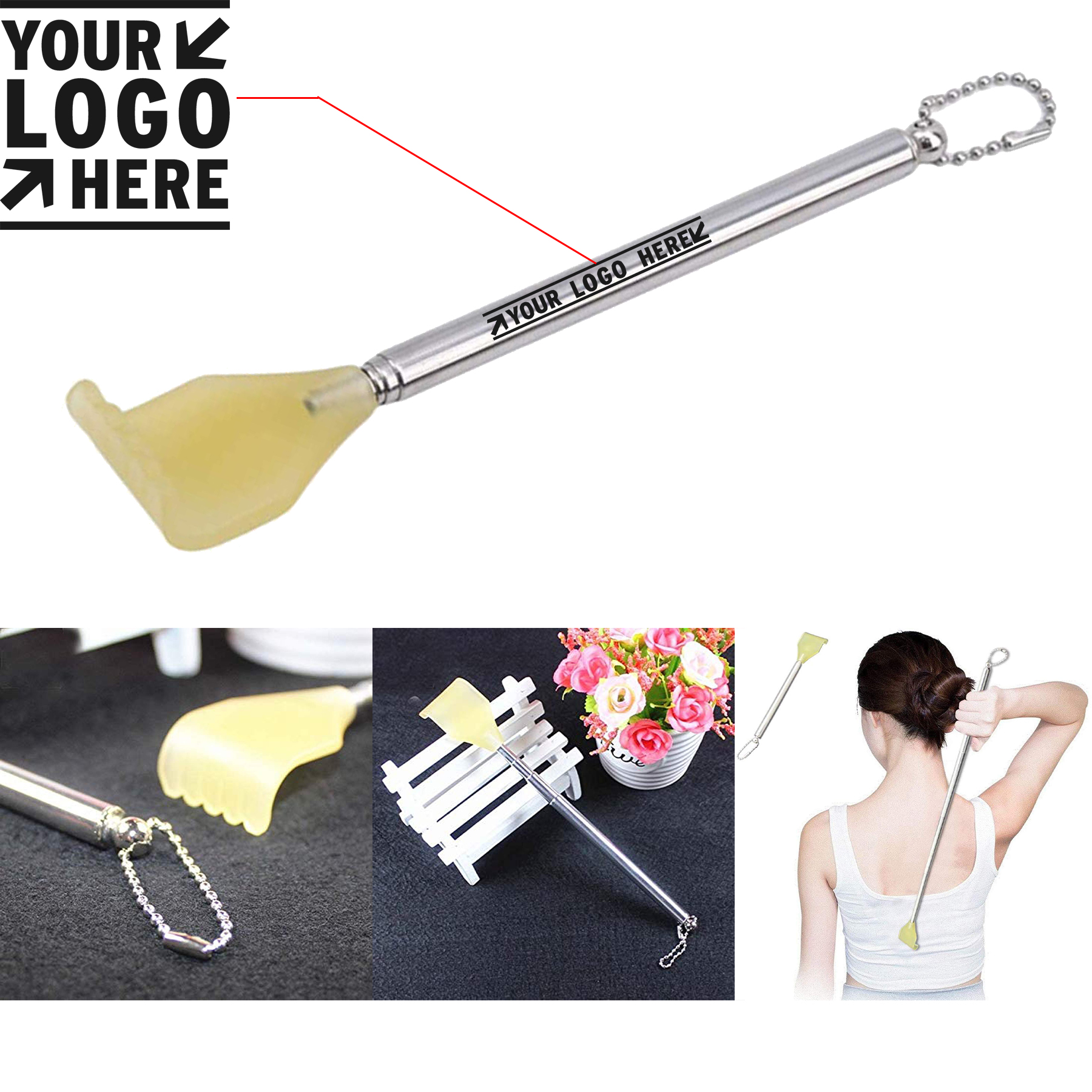 Portable Extendable Back Scratcher