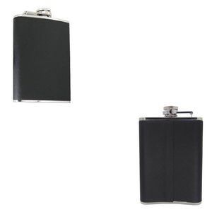 PU Leather 7oz Stainless Steel Flask With Tightly Sealed Cap 14