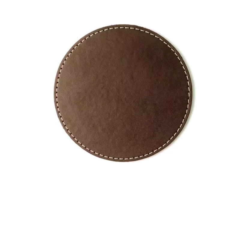 PU Leather Coffee Coaster 3