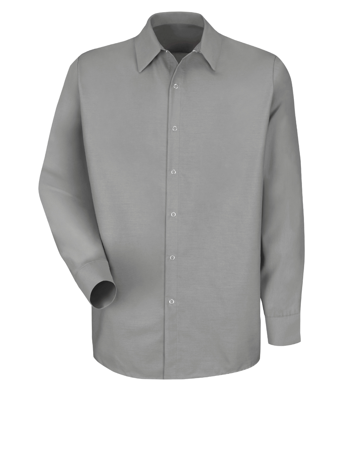Red Kap Food Processing - Men's Long Sleeve Specialized Pocketless Work Shirt 4
