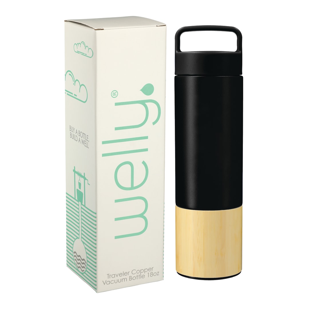 Welly® Traveler Copper Vacuum Bottle 18oz w/ GB 20
