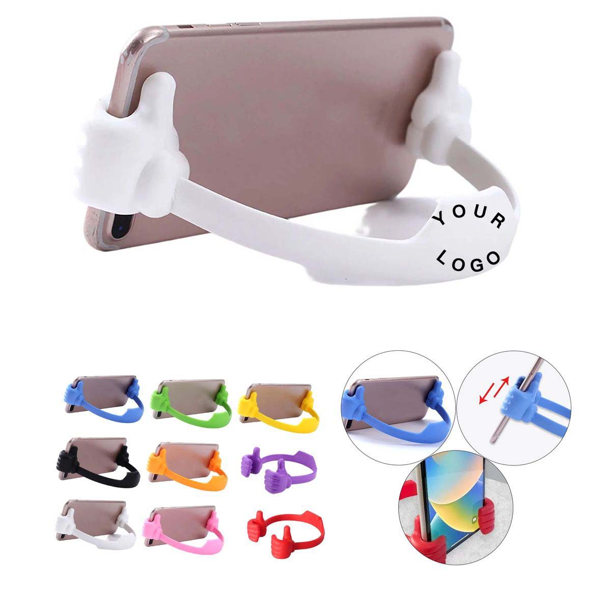 Thumb Shaped Phone Holder with Adjustable Angles 4