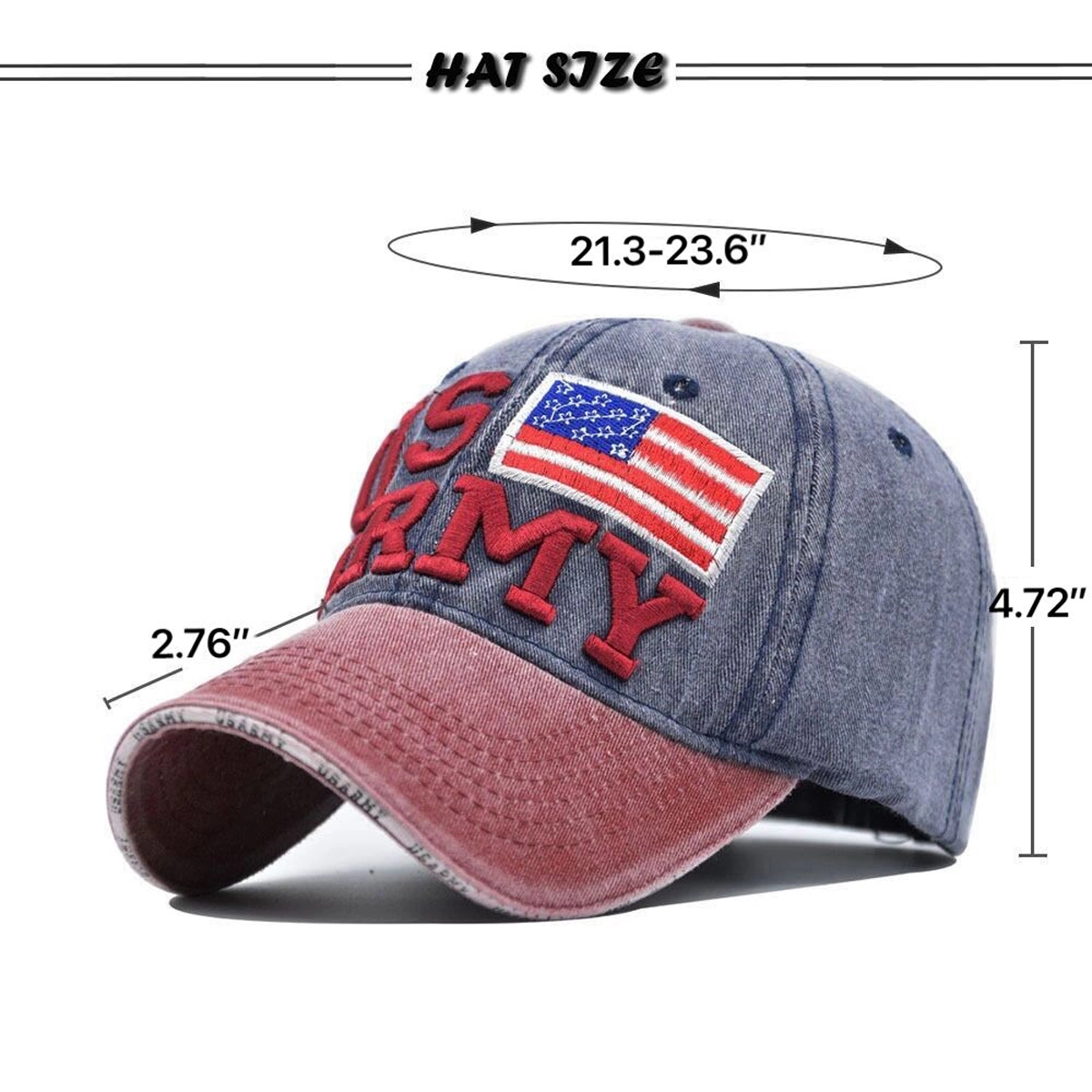 US Army Distressed Cap 2