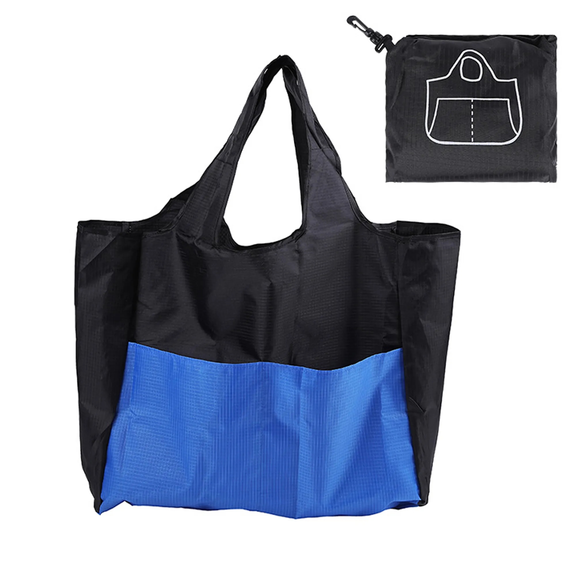 Portable Foldable Shopping Bag, custom tote bag with logo imprint 4
