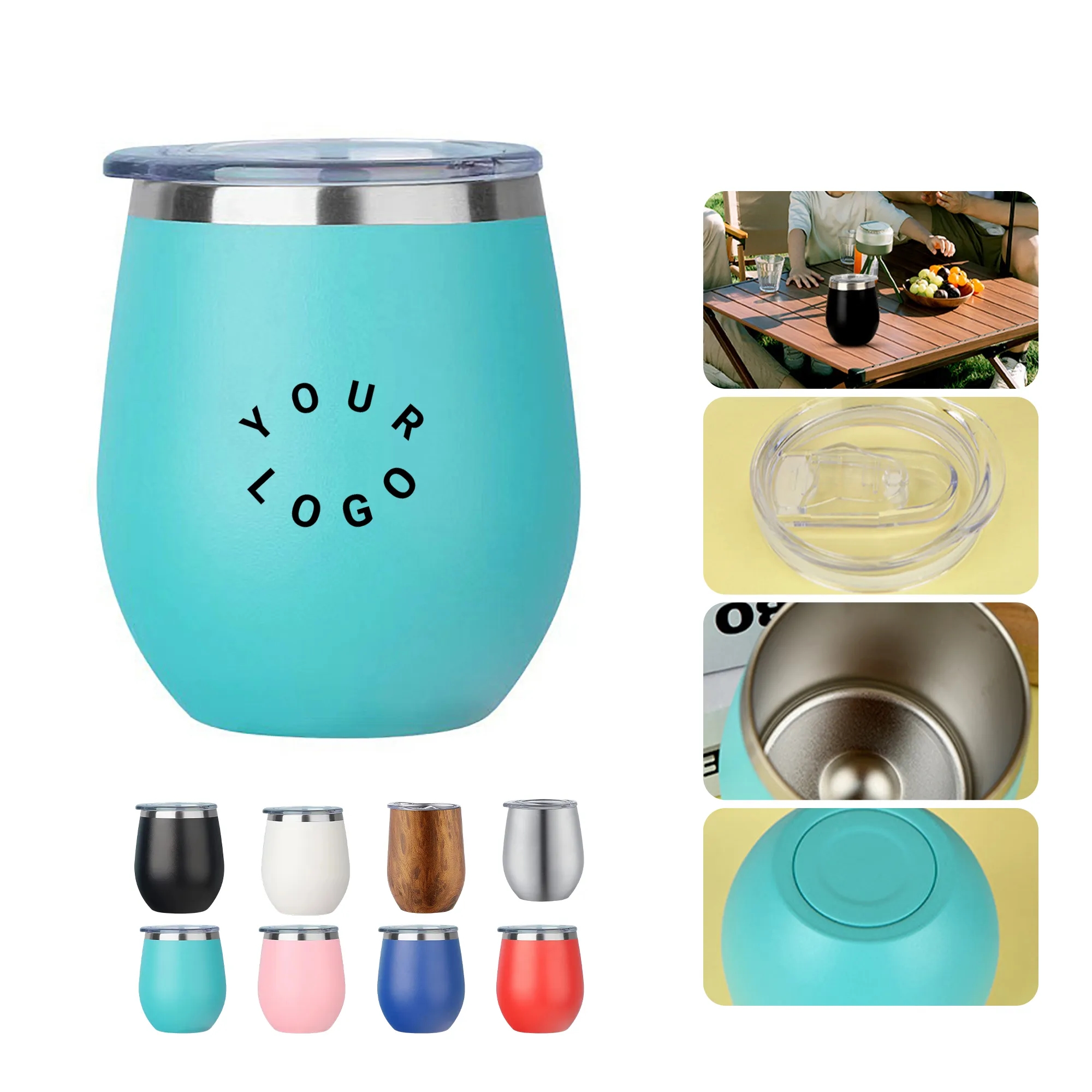 Durable Stainless Steel Insulated Egg Cup Portable 5