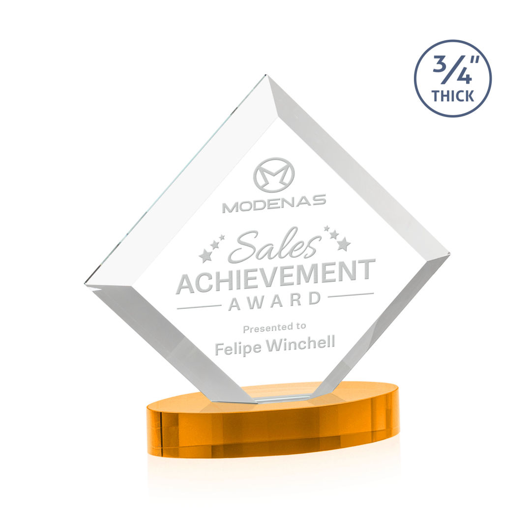 Belaire Award on Alberton Base - Amber 3