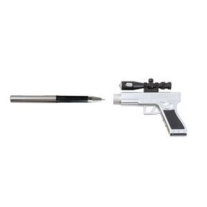Pistol Gun Shaped Pen With Flashlight 5