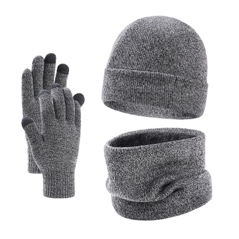 Winter Hat Scarf Gloves Set 1