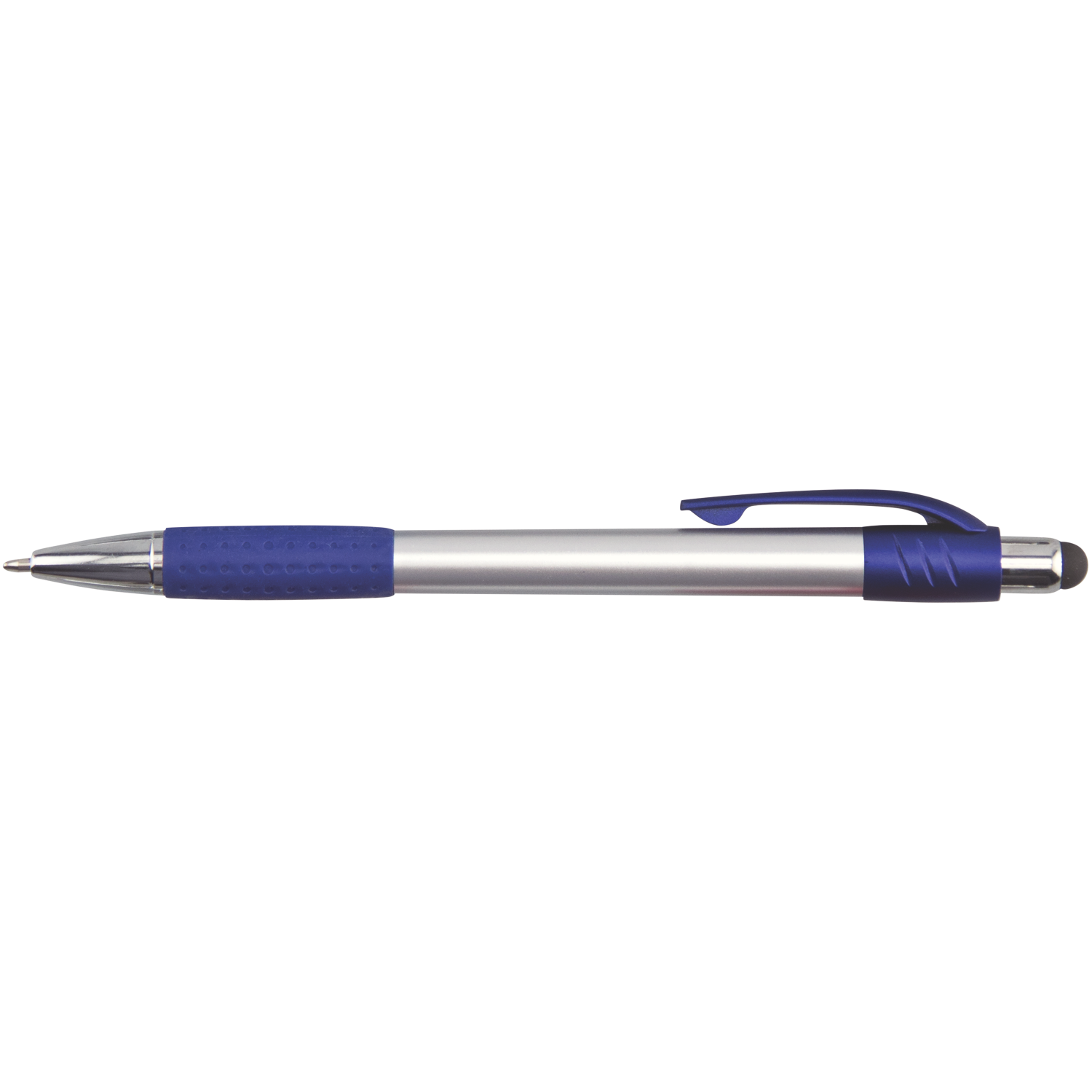 Premium Silver Stylus Pen with Metallic Accents 11