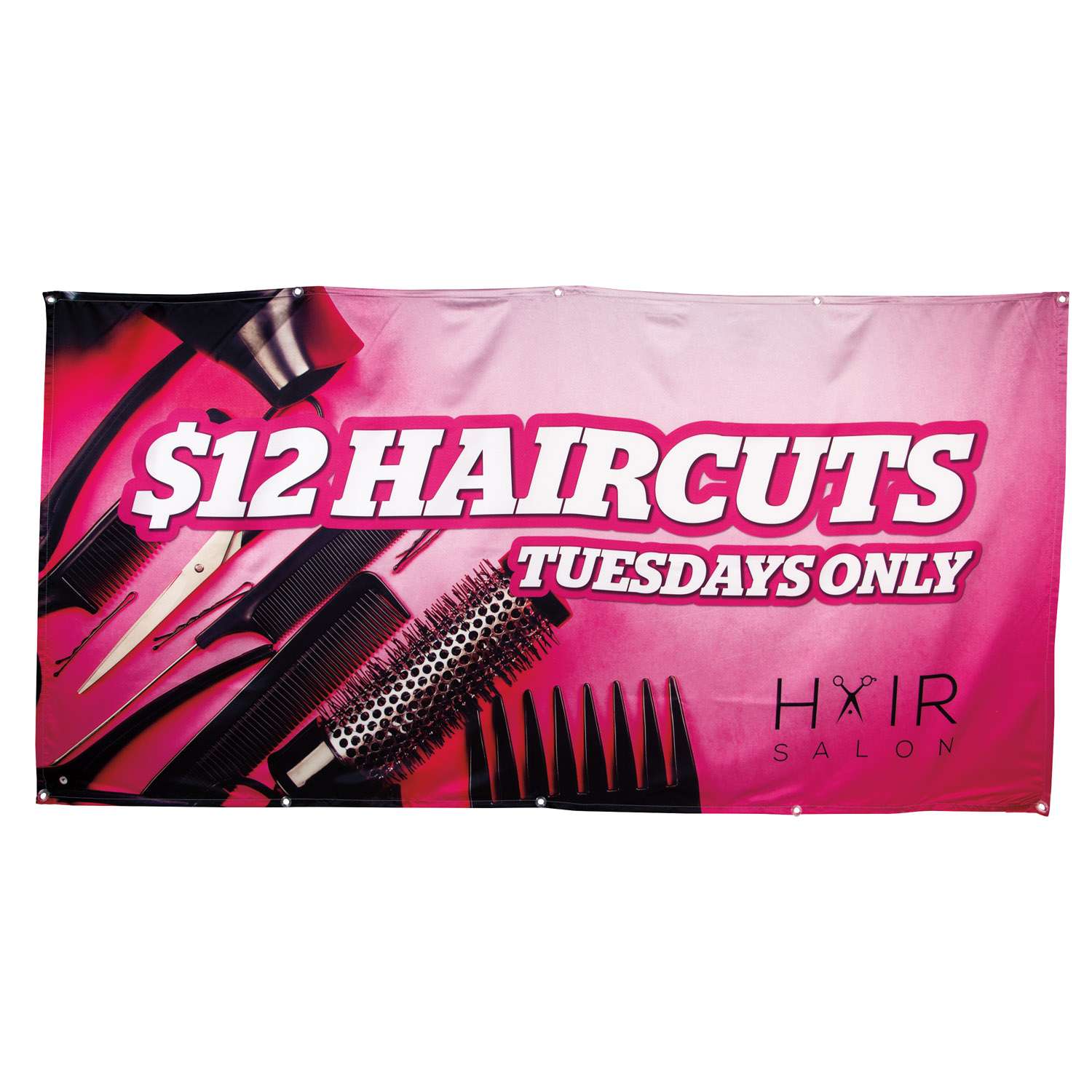 4' x 8' Satin Banner