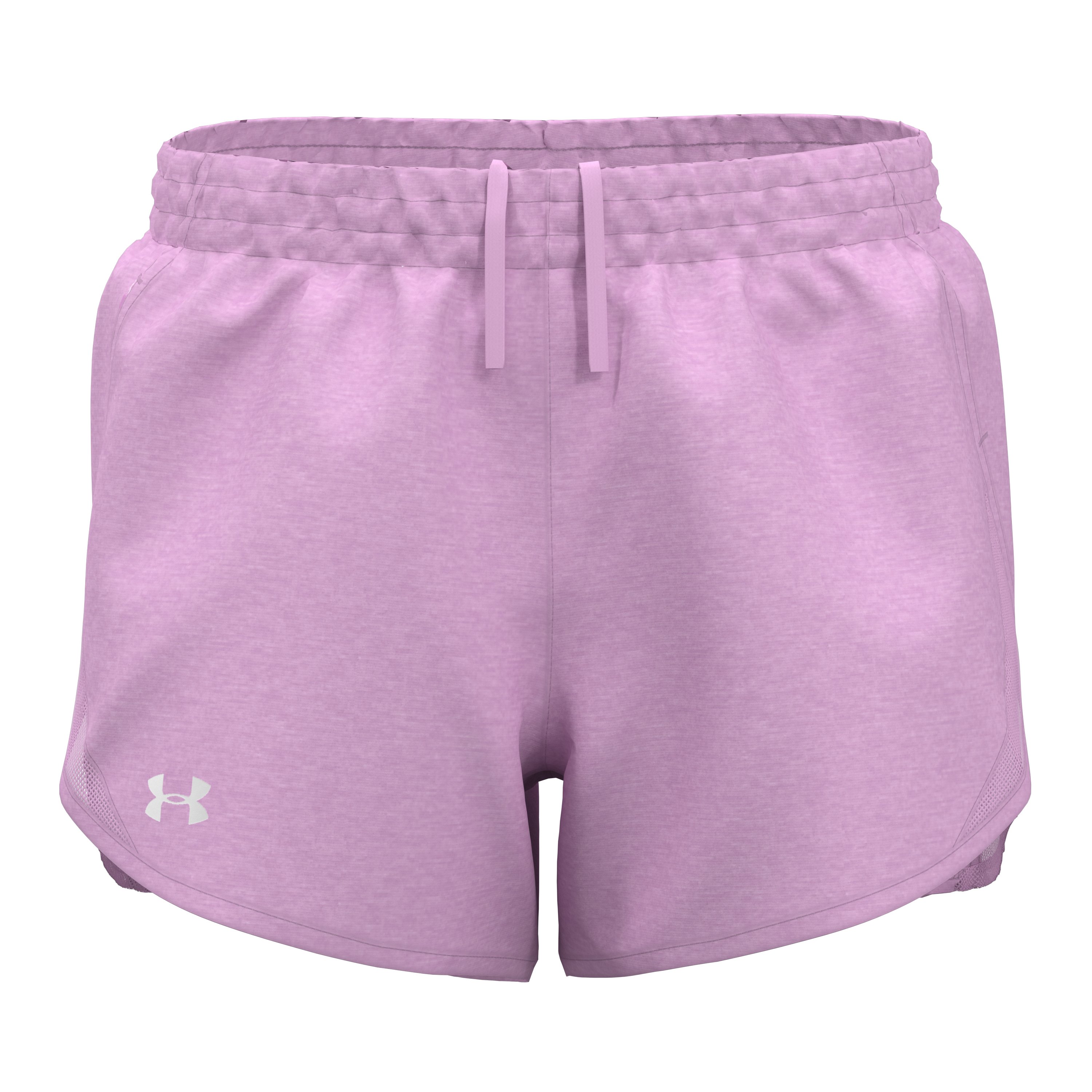 UA Fly-By Heather Women's 3 Shorts 8