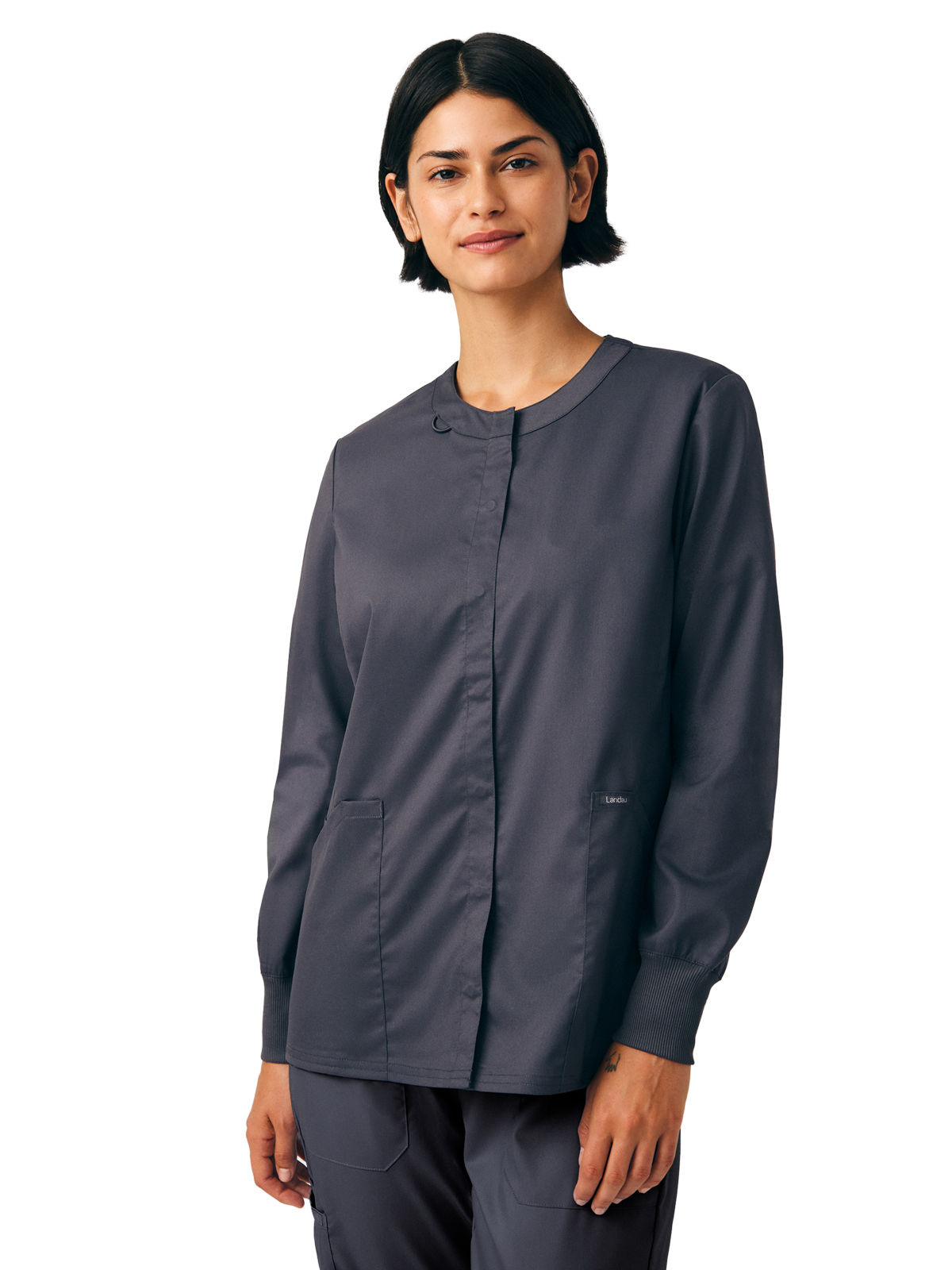 Landau - ProFlex - Women's Three-Pocket Scrub Jacket 2