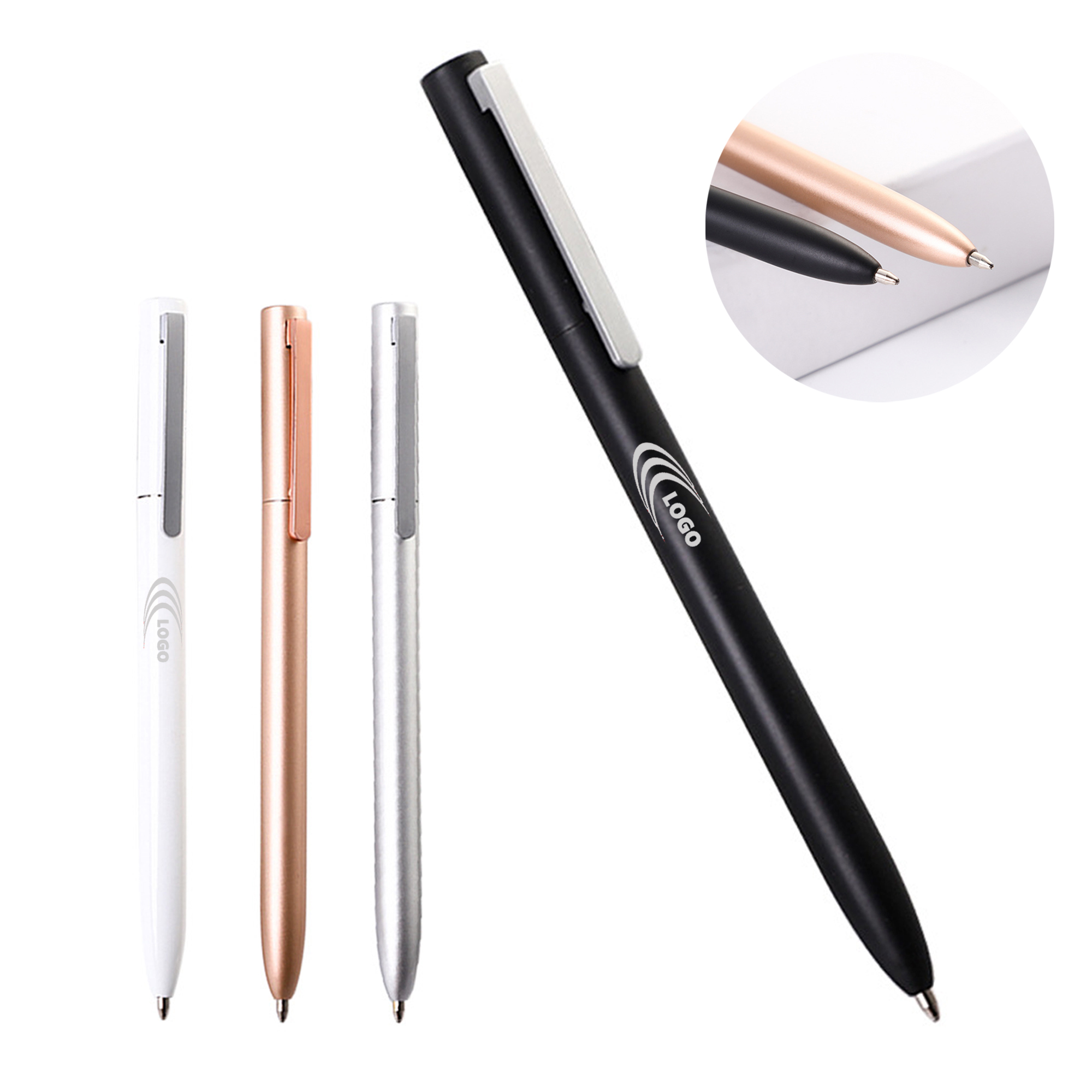 High-Quality Metal Ballpoint Pen with Smooth Twist Action 7