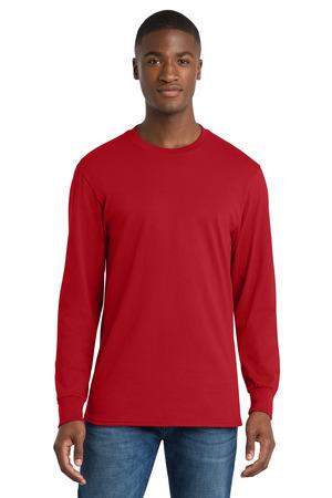 Port & Co Long Sleeve Core Cotton Tee. PC54LS 56