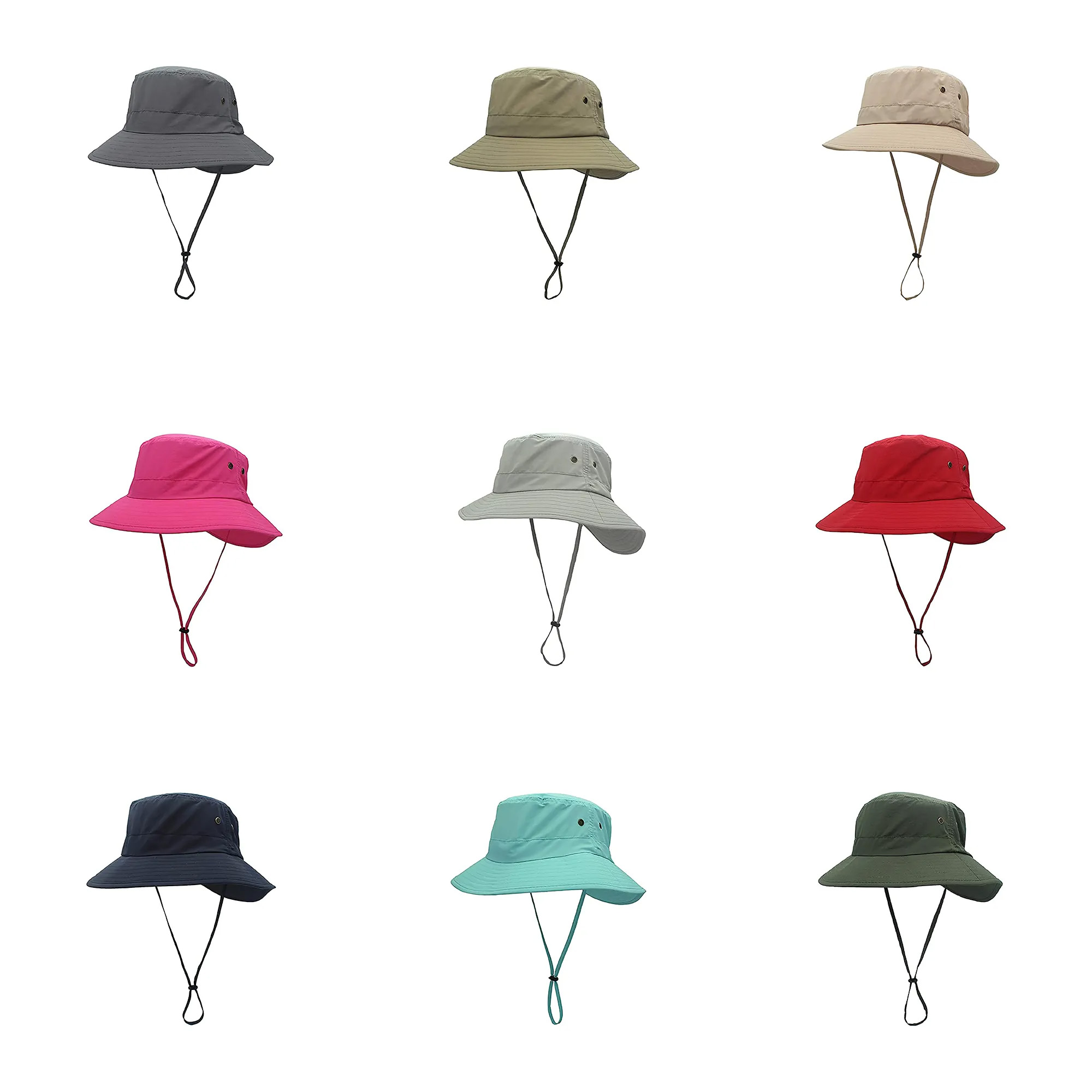 Unisex Fisherman Bucket Hat with Strap 3