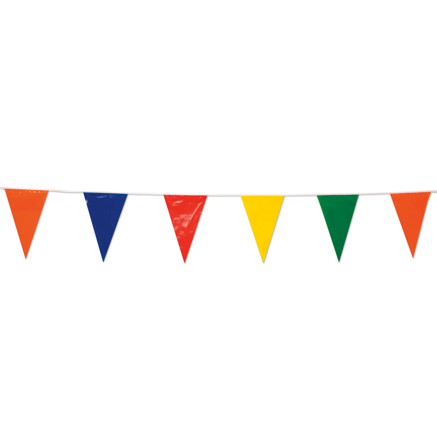 105' Multicolor Pennant String 2