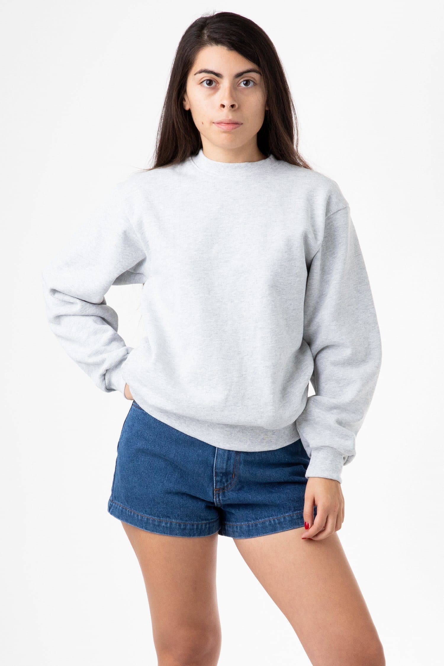 14 OZ HEAVY FLEECE CREWNECK PULLOVER 13